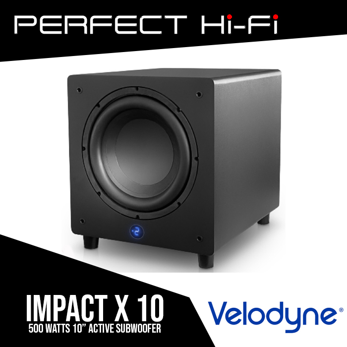 Velodyne Impact X 10 Active Subwoofer 500 Watts Black