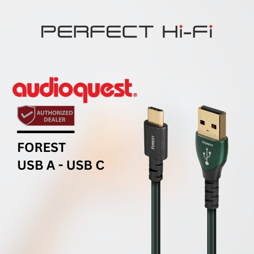 AudioQuest Forest USB Type C to USB Type A Data Cable 0.75 Meter