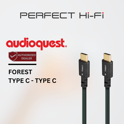 AudioQuest Forest USB Type C to USB Type C Data Cable 1.5 Meter