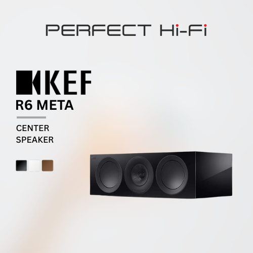 KEF R6 Meta Center Channel Speaker