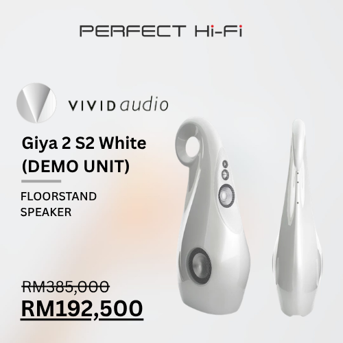 Vivid Audio Giya 2 S2 White (DEMO UNIT 50% OFF)