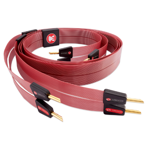 Nordost Red Dawn Leif 3 Speaker Cables Banana to Banana 2.5 Meter