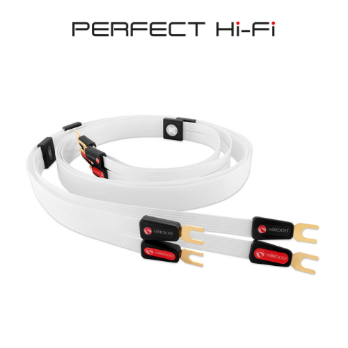 Nordost White Lightning Leif 3 Speaker Cables Spade to Spade 2.5 Meter