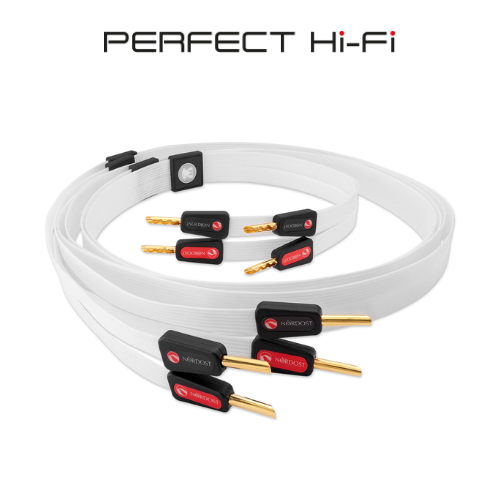 Nordost White Lightning Leif 3 Speaker Cables Banana to Banana 2.5 Meter