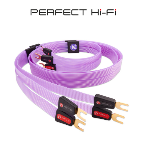 Nordost Purple Flare Leif 3 Speaker Cables Spade to Spade 2.5 Meter