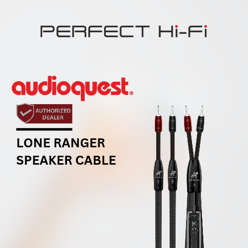 Audioquest Lone Ranger Speaker Cable BAN-BAN 2.5M