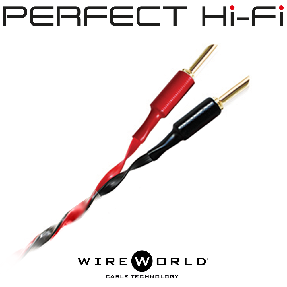 Wireworld Helicon 8 OFC Speaker Cable Banana - Banana 2.5 Meter