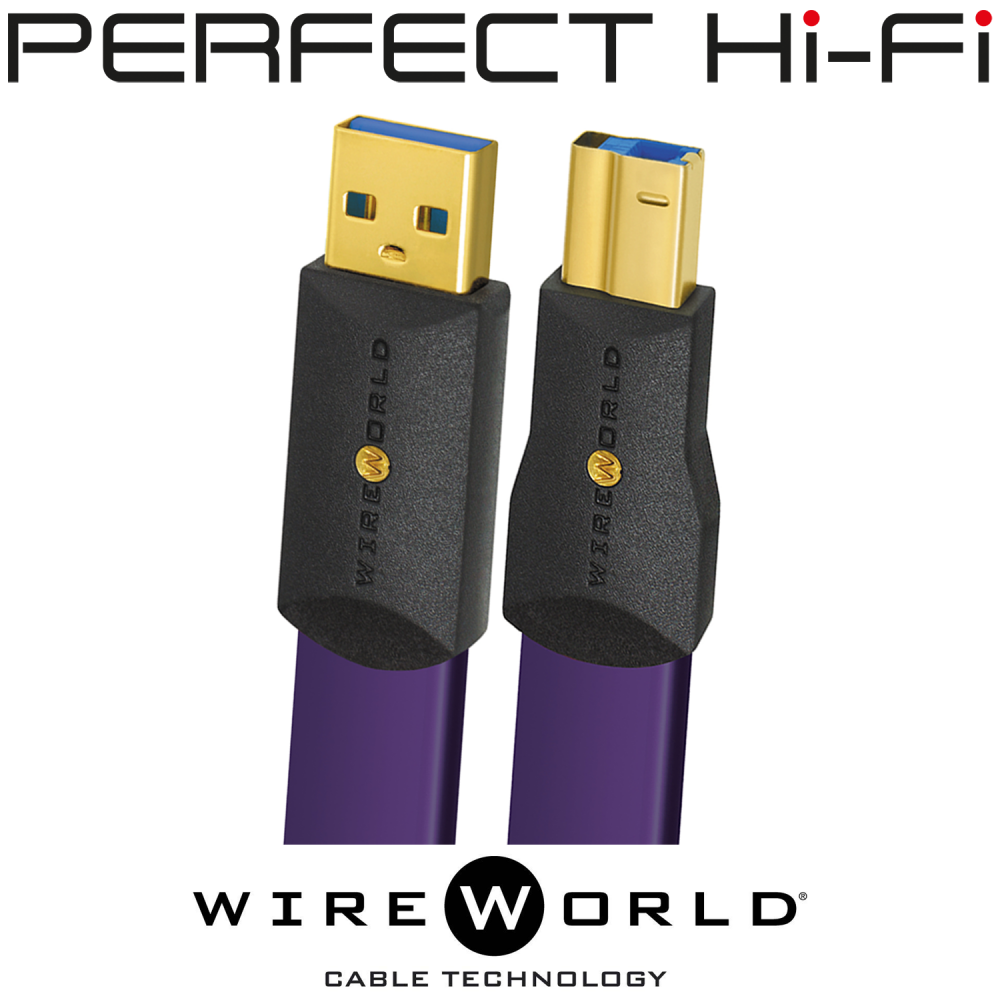 Wireworld Ultraviolet 8 USB 3.0 A to Micro Audio Cable 0.6 Meter