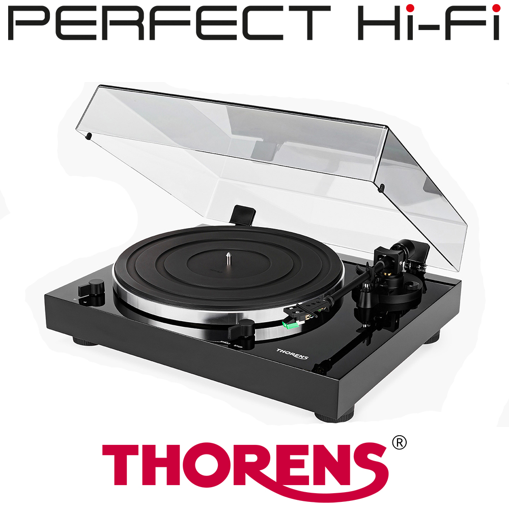 Thorens TD202 Manual Turntable With Phono Stage High Gloss Black