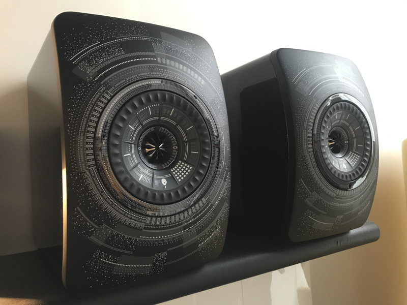 KEF LS50 Wireless Speaker Special Edition Nocturne By Marcel Wanders