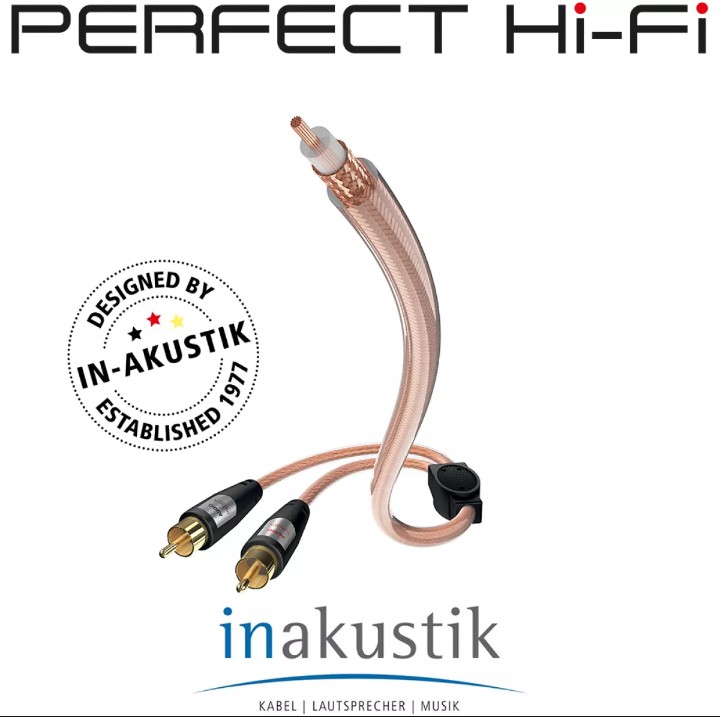 Inakustik Star Y-Subwoofer Cable Mono To Stereo 3 Meter Design In Germany