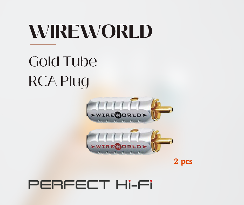 Wireworld RCA Plug (Gold tube)