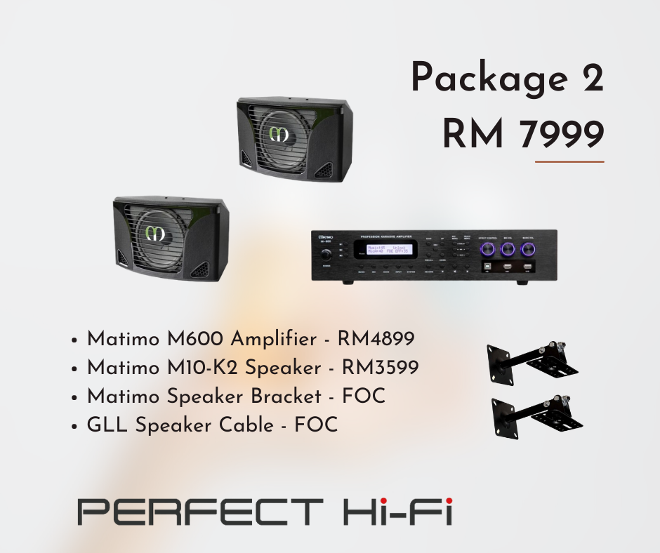 Matimo karaoke package 2/M600+M10-K2+BRACKET+CABLE