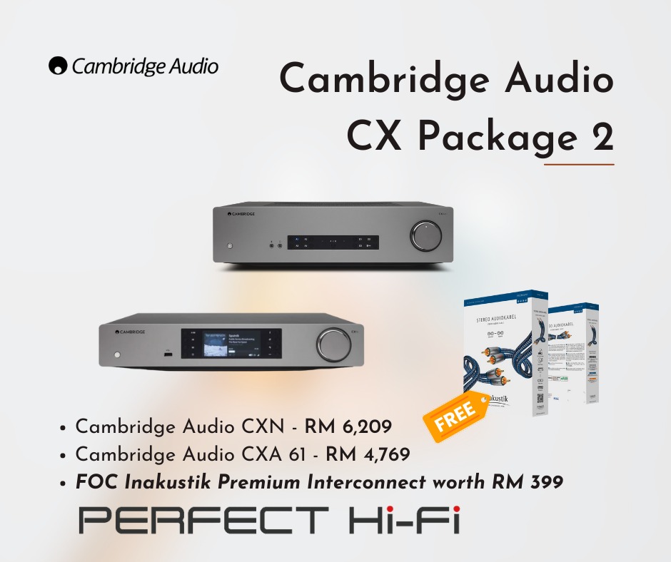 Cambridge Audio CX Package 2 (Cambridge Audio CXN+ Cambridge Audio CXA 61)