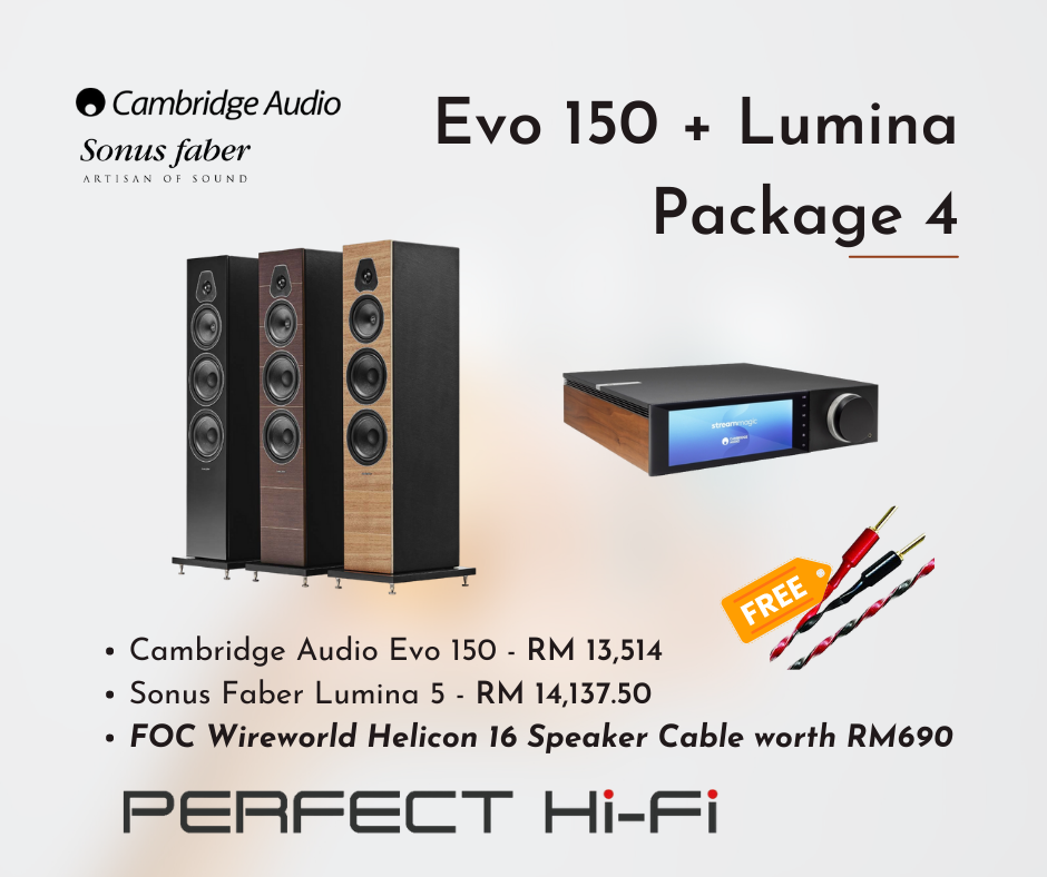 Cambridge Audio Evo 150 + Sonus Faber Lumina Package 4