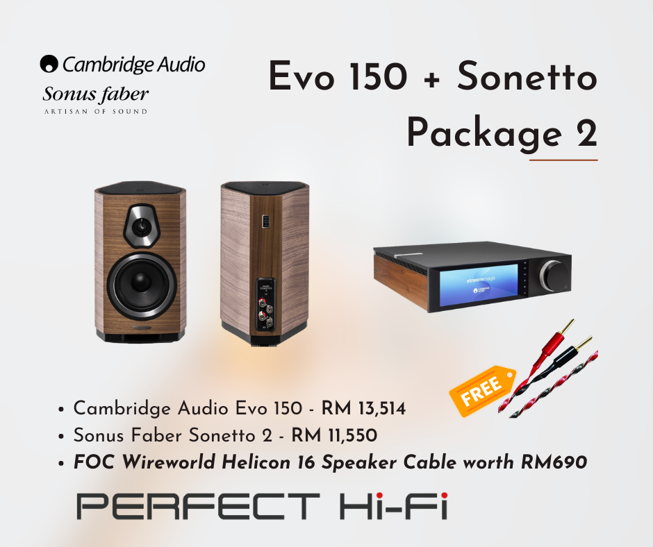 Cambridge Audio Evo 150 + Sonus Faber Sonetto Package 2