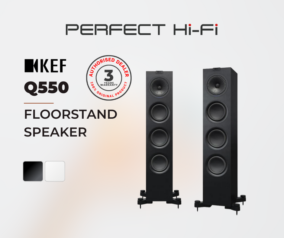 KEF Q550 Floorstanding Speaker Without Grille