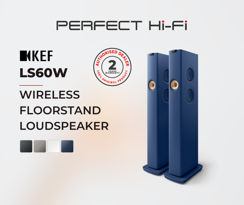 KEF LS60 Wireless Active Speakers