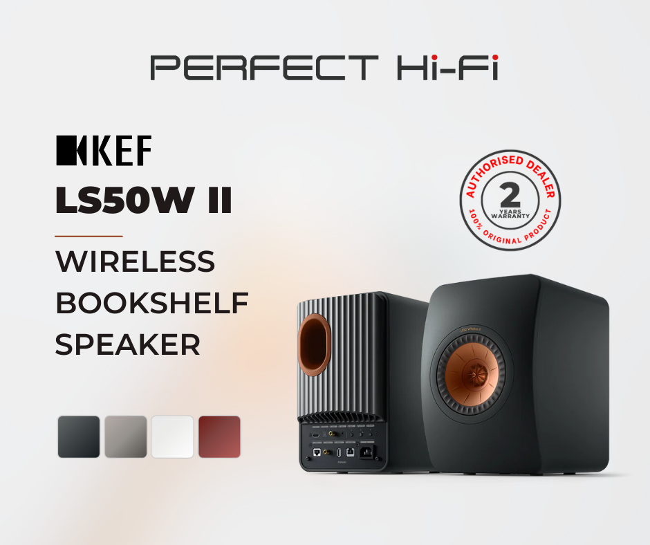 KEF LS50 Wireless II - Award Winning Powered Hi-Fi Speakers