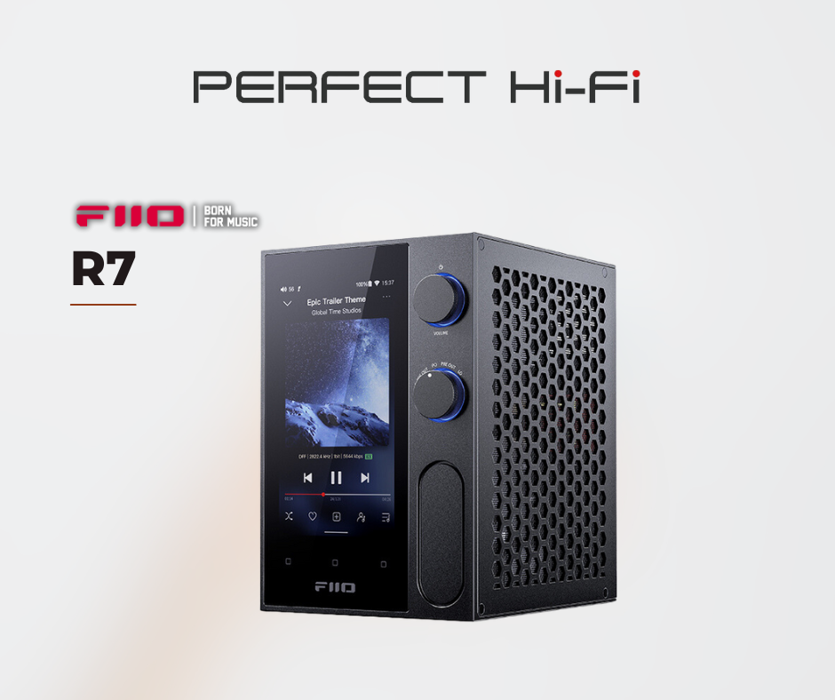 Fiio R7 - AIO Desktop High-Resolution Transmitter Decoder & Headphone Amplifier ES9068AS THX AAA 788