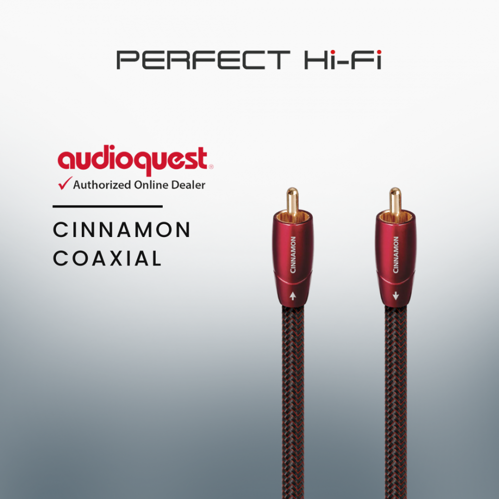 AudioQuest Cinnamon Coaxial Digital Audio Cable 1.5 Meter