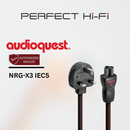 AudioQuest NRG-X3 Power Cable UK IEC5 2 Meter
